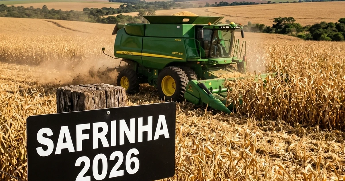 Comercialização da Safrinha de Milho atinge 28% em MS com produtores aguardando reação dos preços