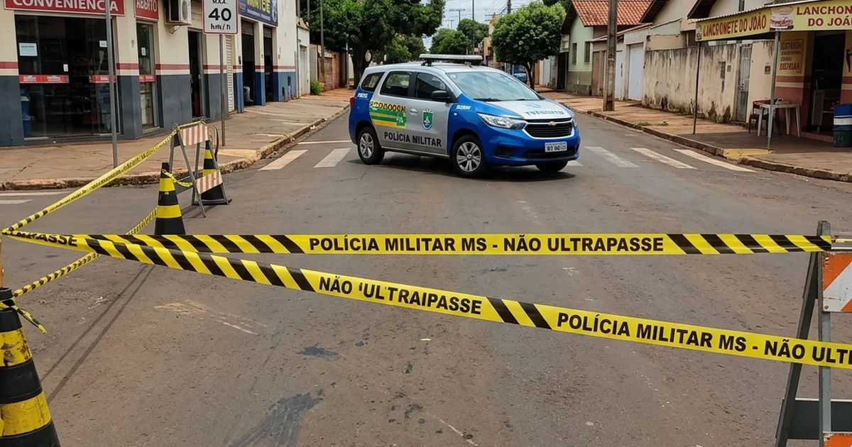 Tragédia na Rua Montese: Motociclista de 37 Anos Perde a Vida Após Colisão Perto da UFMS