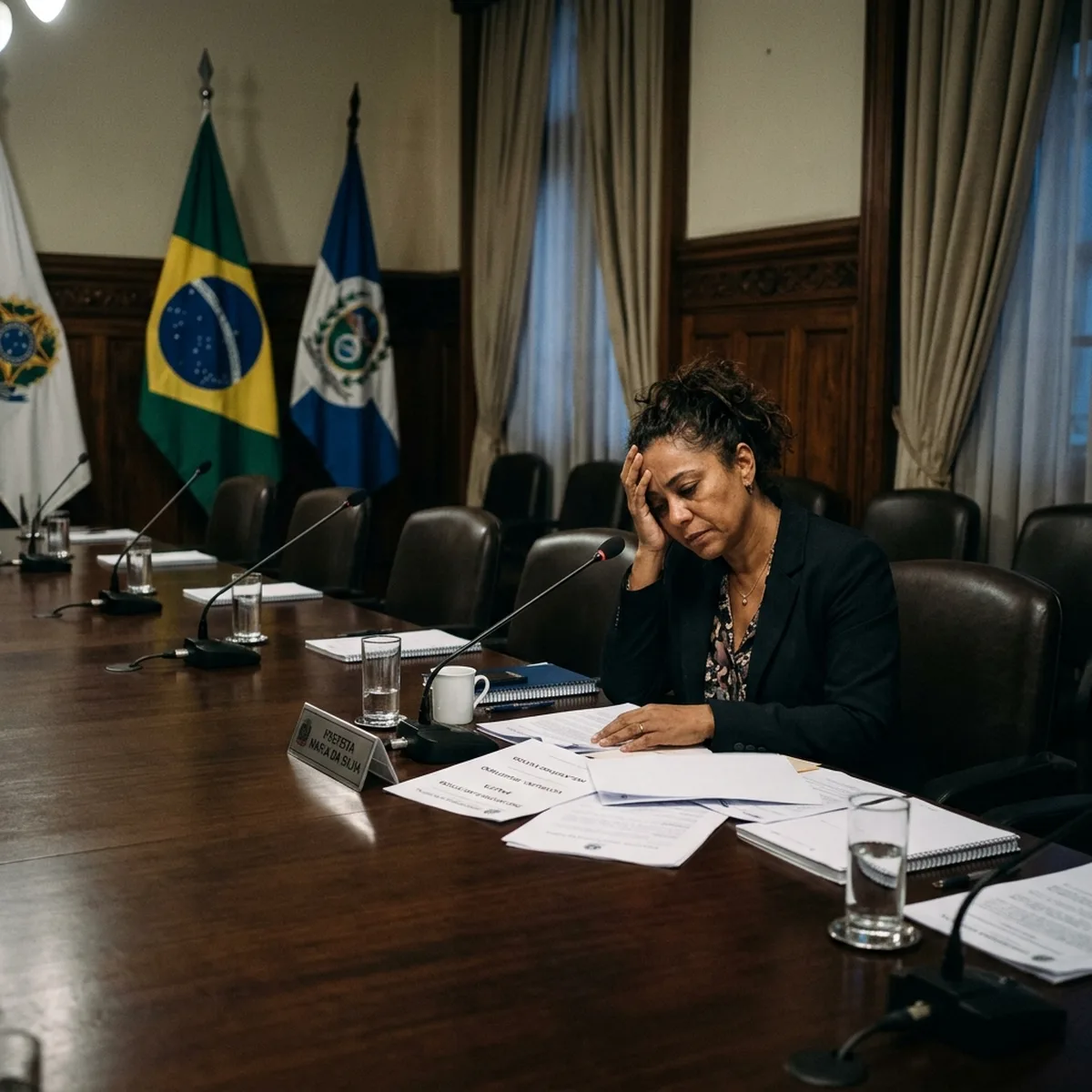 Adriane Lopes perde mais uma votação na Câmara e fragilidade política se aprofunda