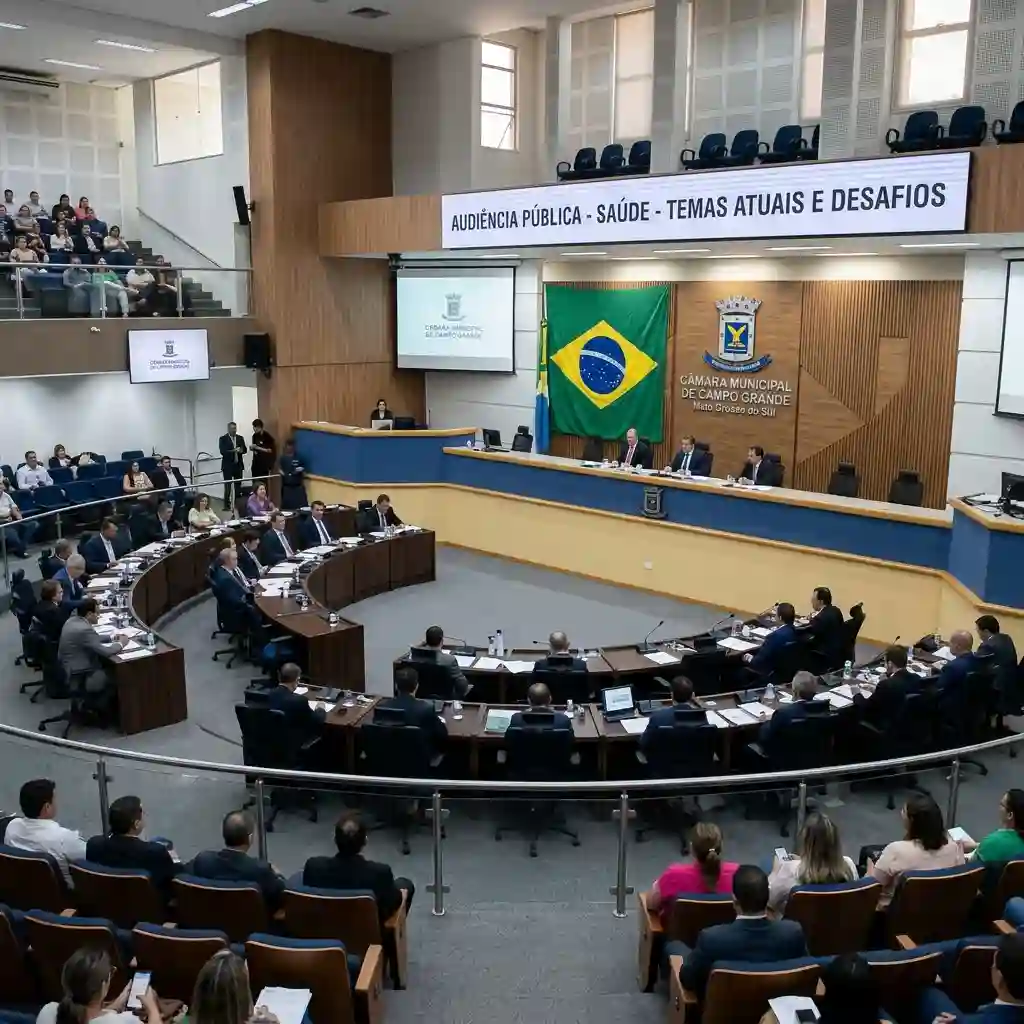 Câmara de Campo Grande marca audiência sobre terceirização da saúde pública
