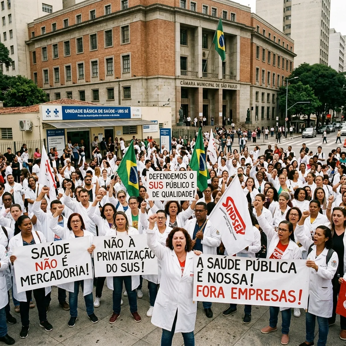 Câmara de Campo Grande derruba terceirização de postos de saúde por 17 votos a 11