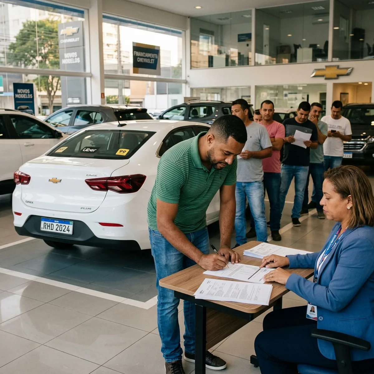 Motoristas de app e taxistas podem financiar veículos de até R$ 150 mil com nova linha de crédito federal