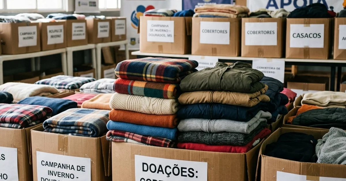 Aquece MS 2026: Doações mobilizam e beneficiam 19 entidades em Dourados