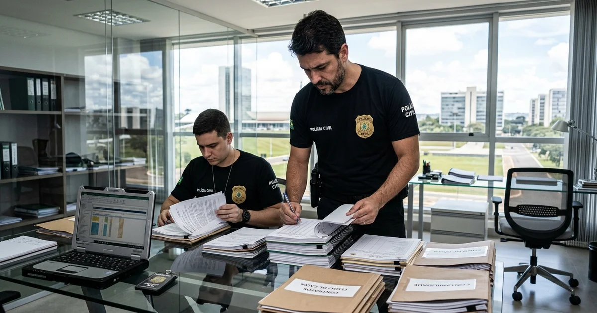 Capital Limpa: PCDF Desarticula Lavagem de Dinheiro no Setor Comercial Sul