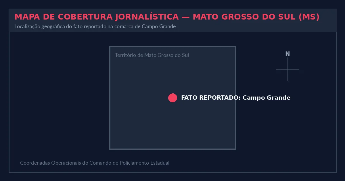 Mapa de Localização do Fato