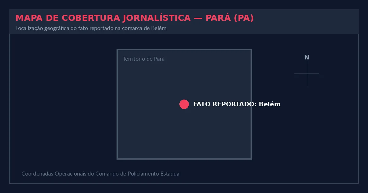 Mapa de Localização do Fato