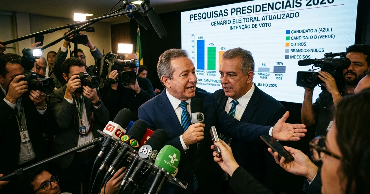 Corrida Presidencial 2026 a 48h da Urna: Veto a Marçal Redistribui Votos e Subida de Augusto Cury Ameaça Polarização
