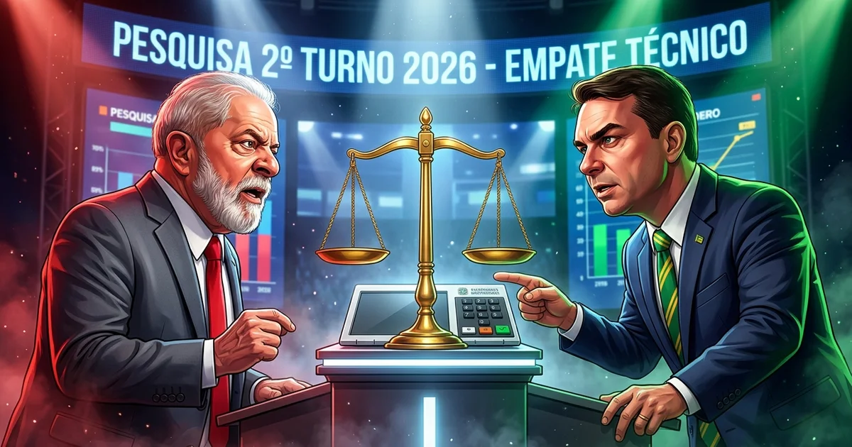 Corrida Presidencial 2026: Pesquisa Quaest Consolida Empate Técnico no Segundo Turno e Esquenta Duelo Por Indecisos no Sudeste