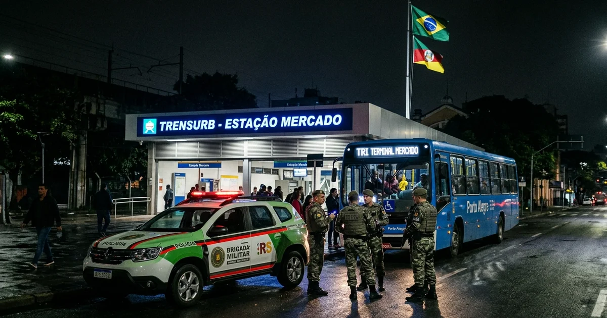 Crise de iluminação pública e tarifas de trem geram alerta em Porto Alegre