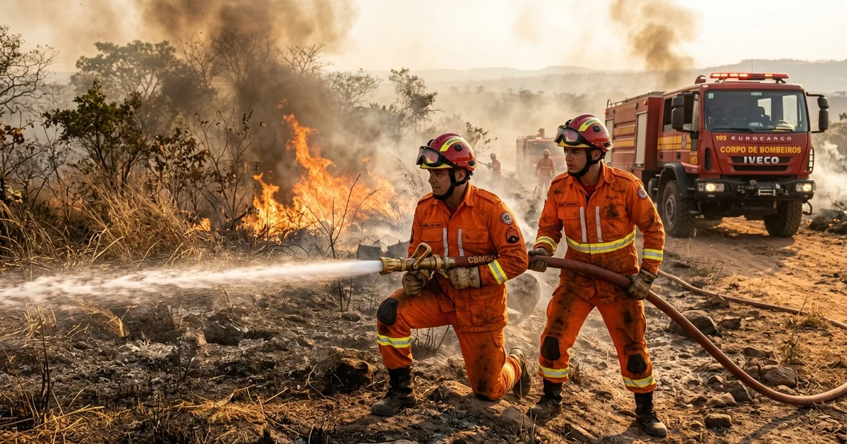 Goiás decreta emergência ambiental de 120 dias após registrar 4,2 mil focos de incêndio