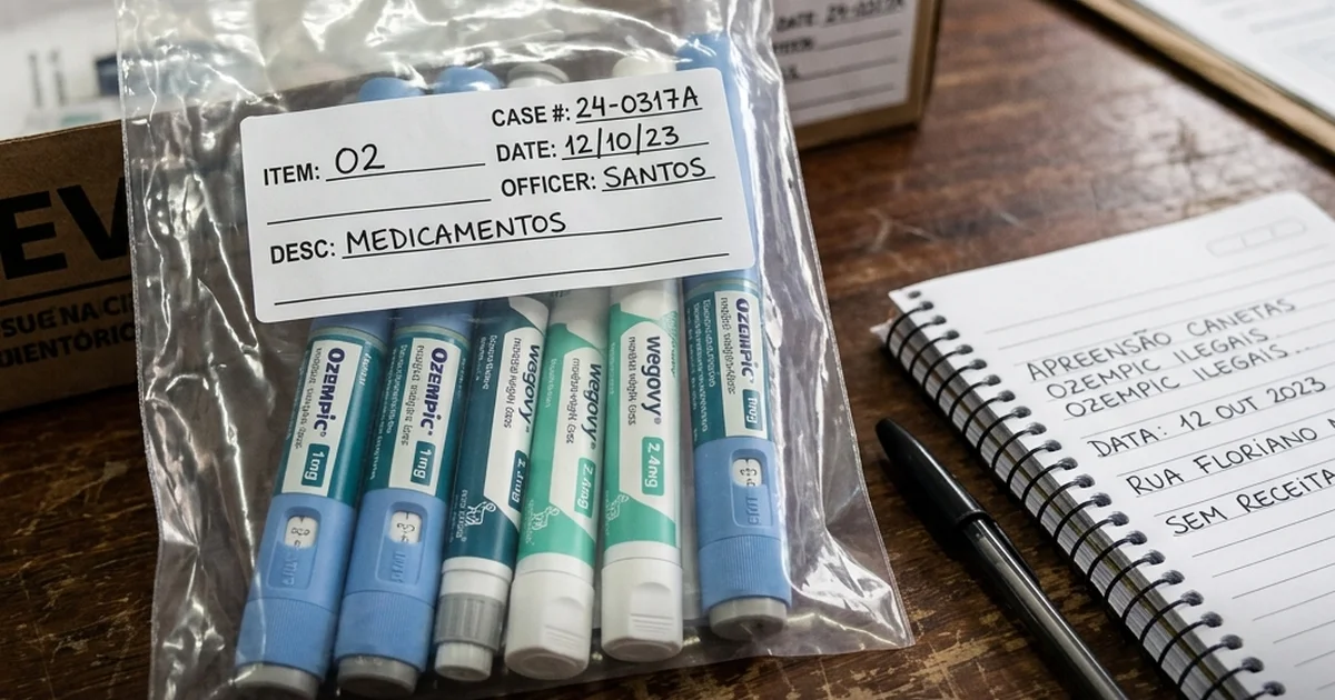 Estudos e Contrabando: Rota da Fronteira Registra Boom de Canetas Emagrecedoras com "Mulas" de Medicina