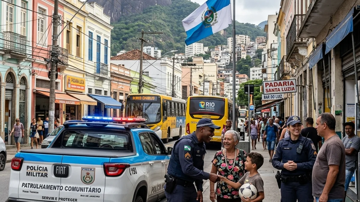 Transferência de Segurança Presente e Barricada Zero para a Polícia Militar no RJ
