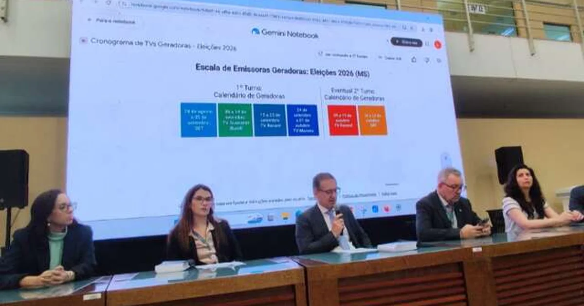 Coligação de Riedel e Azambuja Fica com Dois Terços do Horário Eleitoral Gratuito em MS nas Eleições 2026