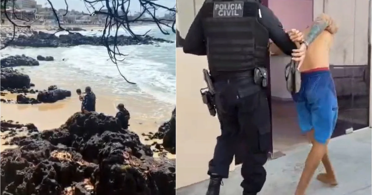 Homem é preso em praia de Natal suspeito de tráfico de drogas e organização criminosa