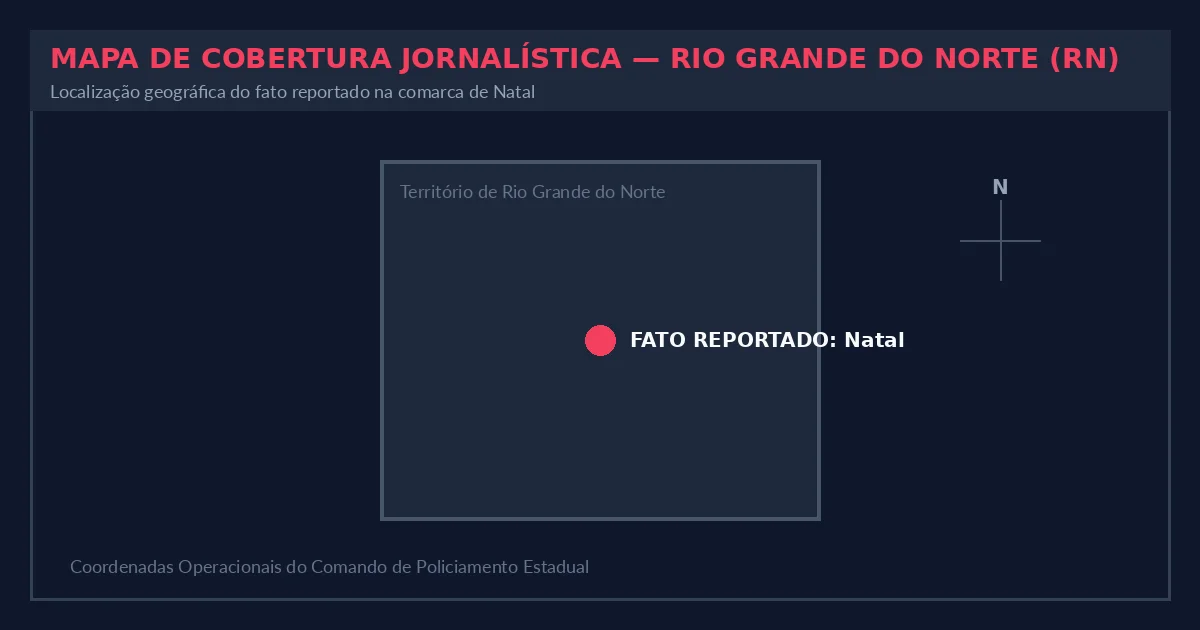 Mapa de Localização do Fato