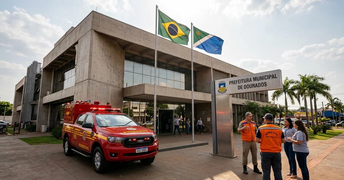 INMET emite alerta amarelo de perigo potencial para baixa umidade em Dourados