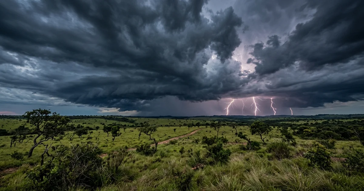 INMET emite alerta laranja de tempestades severas e granizo para o Sul e Sudoeste de MS