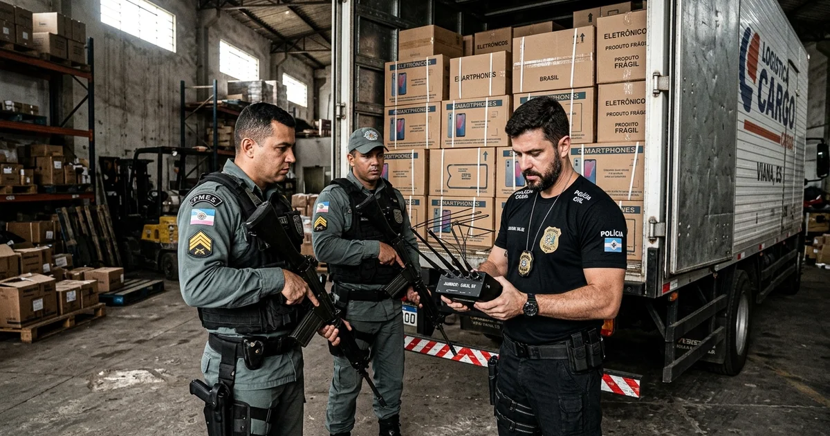 Rodovia Segura: Forças do ES Interceptam Quadrilha de Roubo de Carga na Grande Vitória