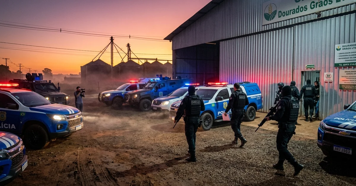 Operação do Gaeco e Polícia Civil Alvo de R$ 18,4 Milhões em Fraudes no Agro em Dourados e Maracaju