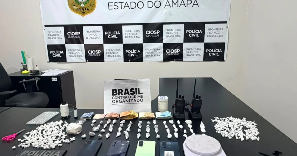 Fronteira Norte: Polícia Prende Cinco em Operação contra o Tráfico em Oiapoque