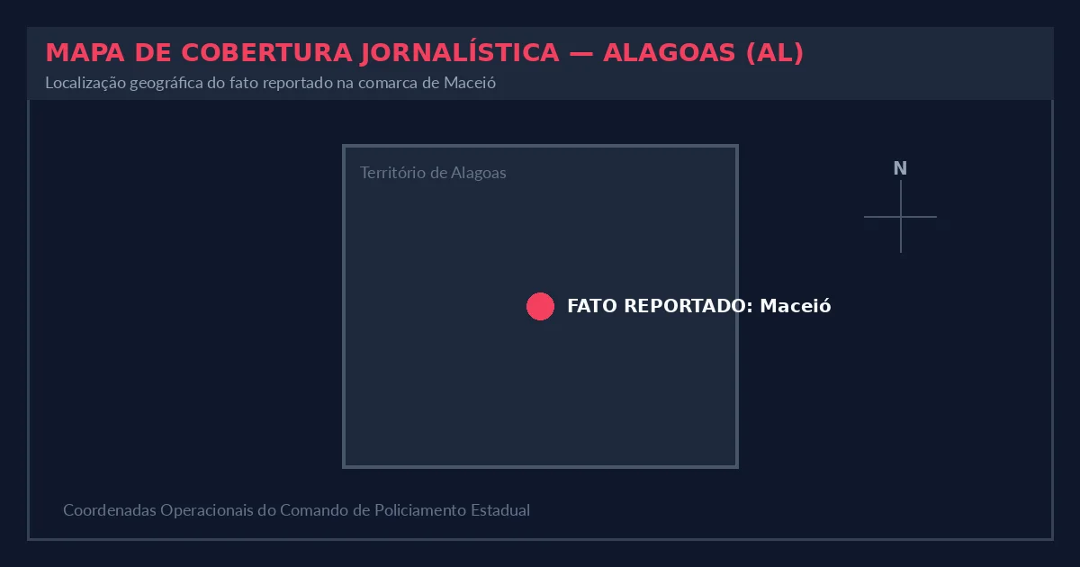 Mapa de Localização do Fato