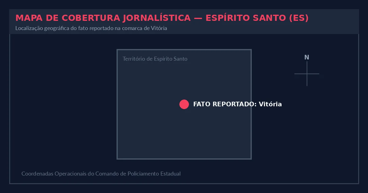 Mapa de Localização do Fato