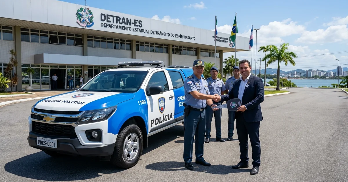 Parceria entre Detran-ES e Polícia Militar formaliza repasses milionários para segurança viária nas rodovias