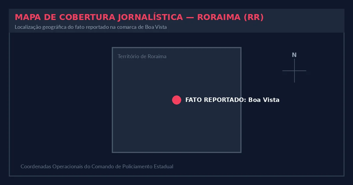 Mapa de Localização do Fato