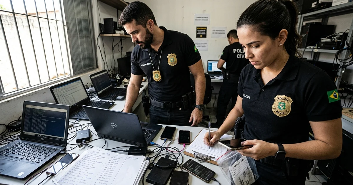 Golpe Digital: Polícia Civil Desarticula Quadrilha de Fraudes no PIX em Fortaleza