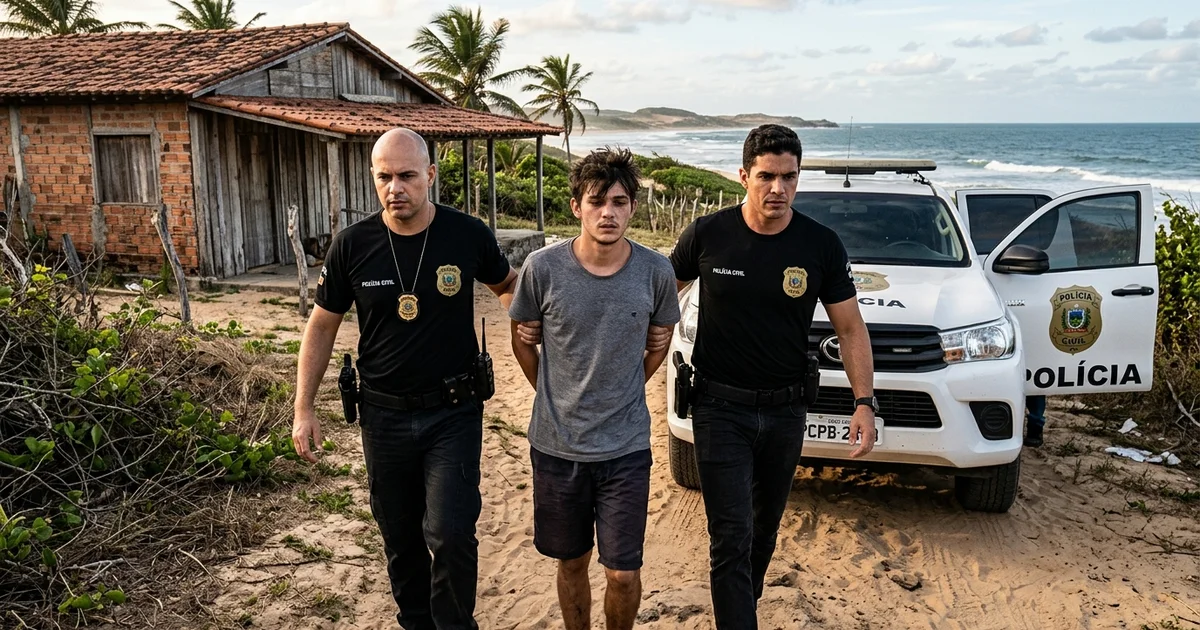 Captura na Divisa: Polícia da Paraíba Prende Foragido por Latrocínio em João Pessoa
