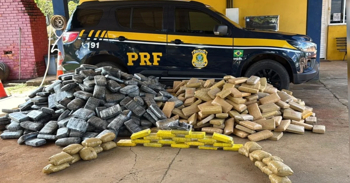 Apreensão Recorde: PRF Confisca mais de Uma Tonelada de Drogas na BR-364 em Rondônia
