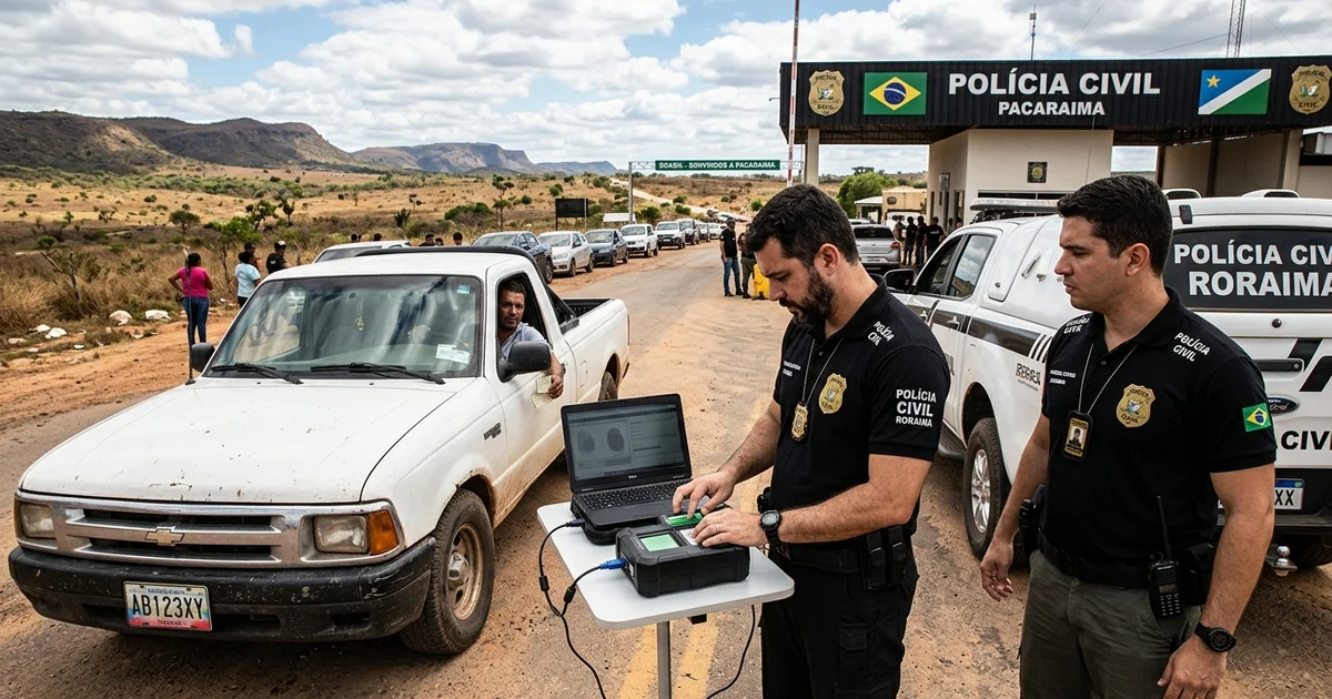 Fronteira Norte: Polícia Civil Reforça Efetivo e Ações em Pacaraima
