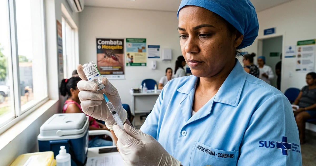 Secretaria de Estado de Saúde de MS Distribui 45 Mil Doses de Vacina Contra Dengue para 30 Municípios