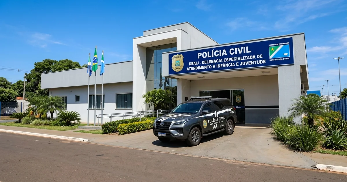 Justiça Decreta Internação na Unei de Adolescente de 12 Anos que Ateou Fogo em Colega de 11 em Campo Grande