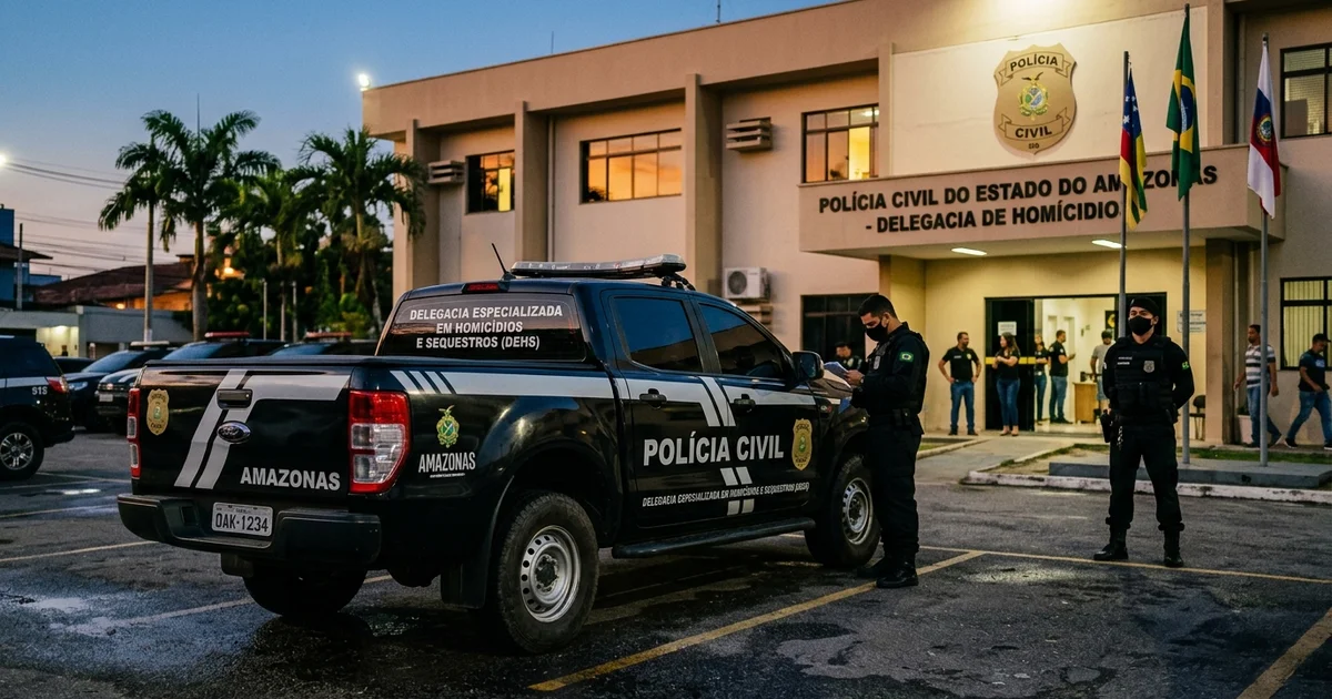 Polícia Civil do Amazonas apura morte de investigador baleado em Manaus e realiza buscas por suspeitos