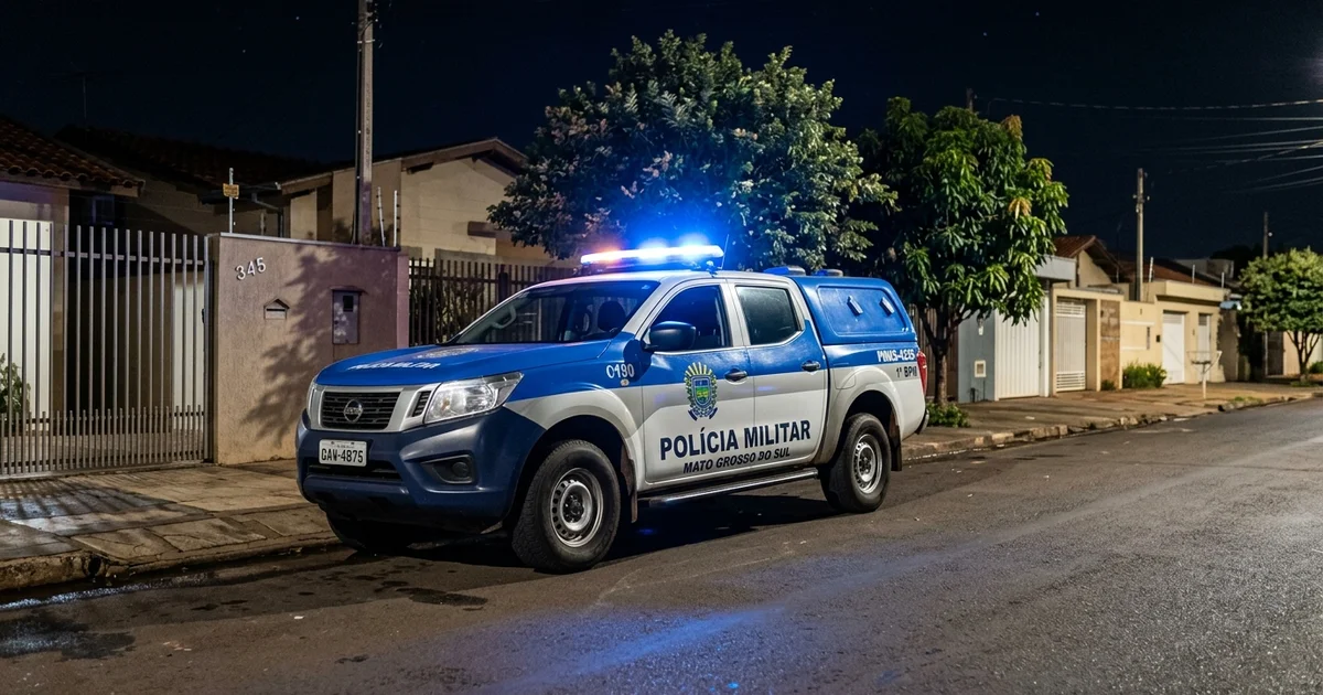 Confronto e Morte de Foragido em Três Lagoas: Ação da PMMS no Jardim Alvorada