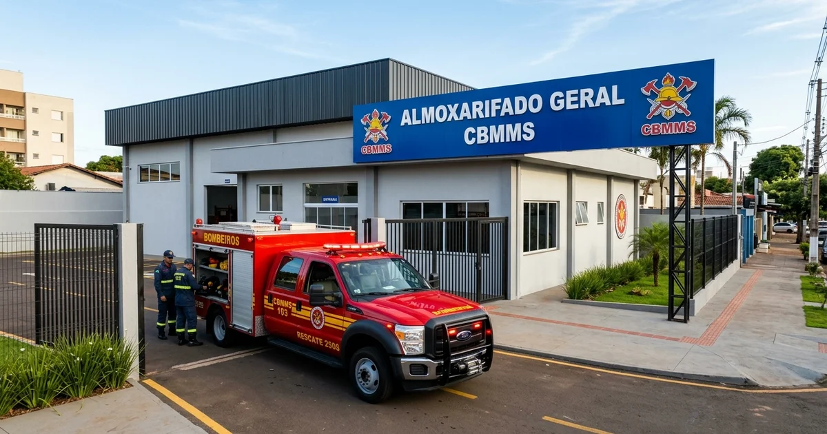 Corpo de Bombeiros busca imóvel para instalar almoxarifado em Campo Grande