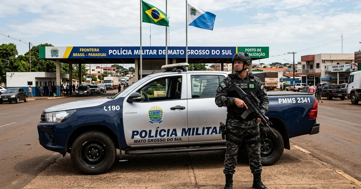 Segurança nas Fronteiras: Governo de MS investe em novos armamentos e viaturas para a PM