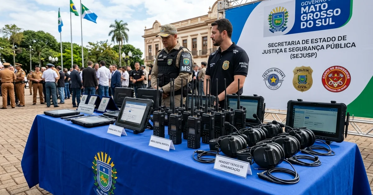 Governo do Estado investe R$ 12 milhões em nova rede de radiocomunicação digital integrada para a segurança