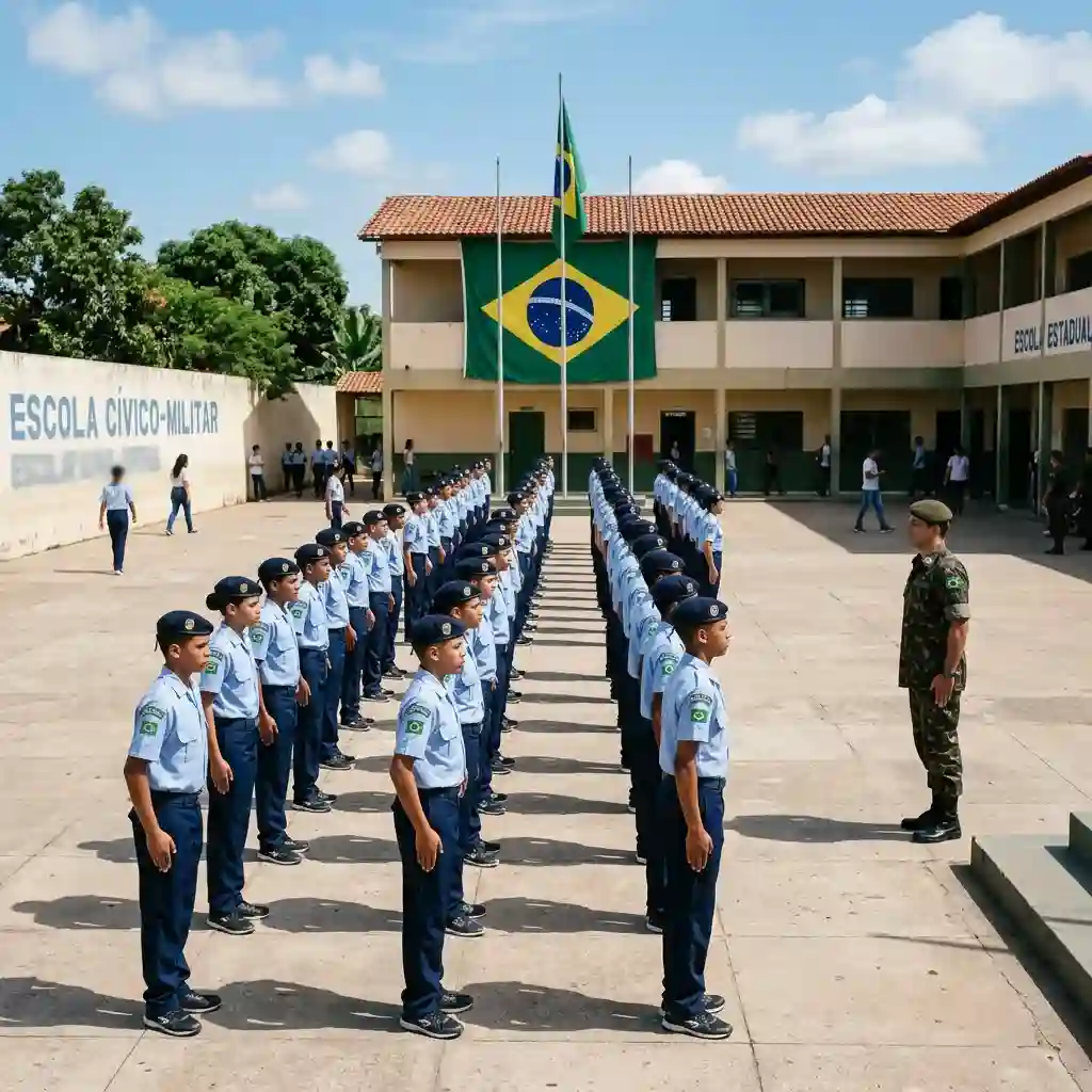 Estudantes participantes do programa MS Supera recebendo certificados em cerimônia do governo estadual