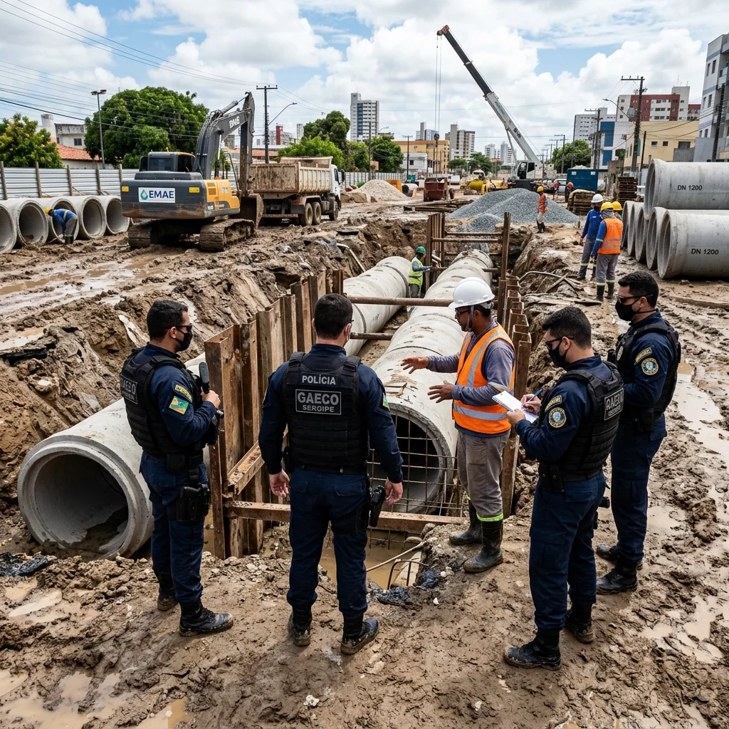 Saneamento Básico: GAECO Sergipe Investiga Desvios e Irregularidades em Aracaju e Interior
