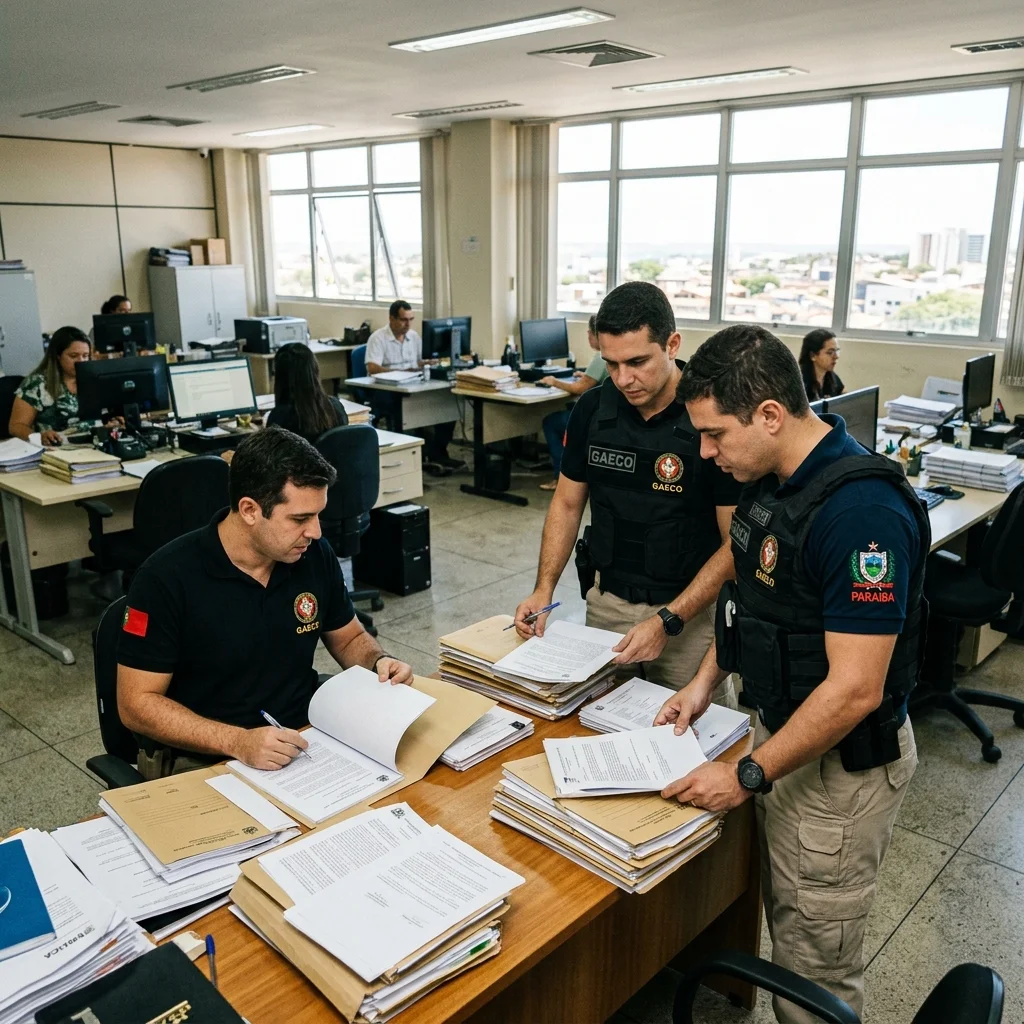Verbas Desviadas: GAECO Executa Operação Contra Fraudes Licitatórias em Contratos Públicos na Paraíba