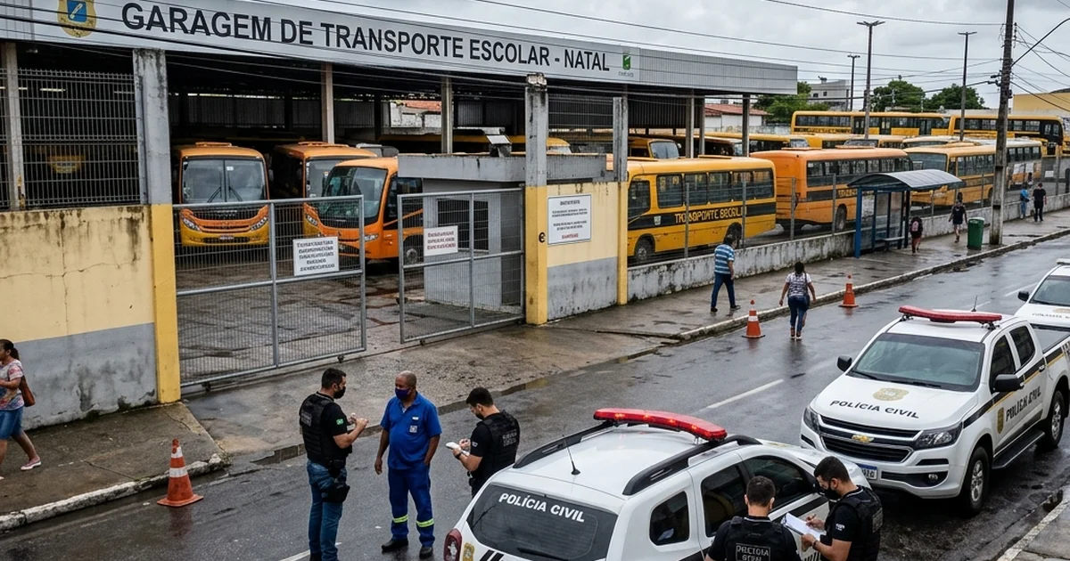 Operação do GAECO: Força-Tarefa Combate Fraudes em Licitações de Transporte no RN