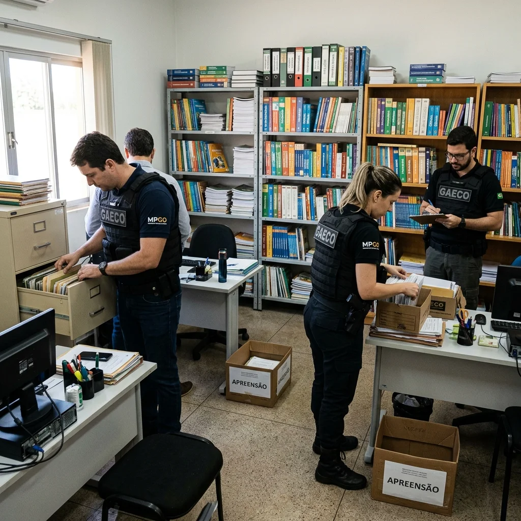 Livros e Desvios: Operação Gutenberg Investiga Fraude de R$ 27 Milhões em Contratos Públicos em Goiás