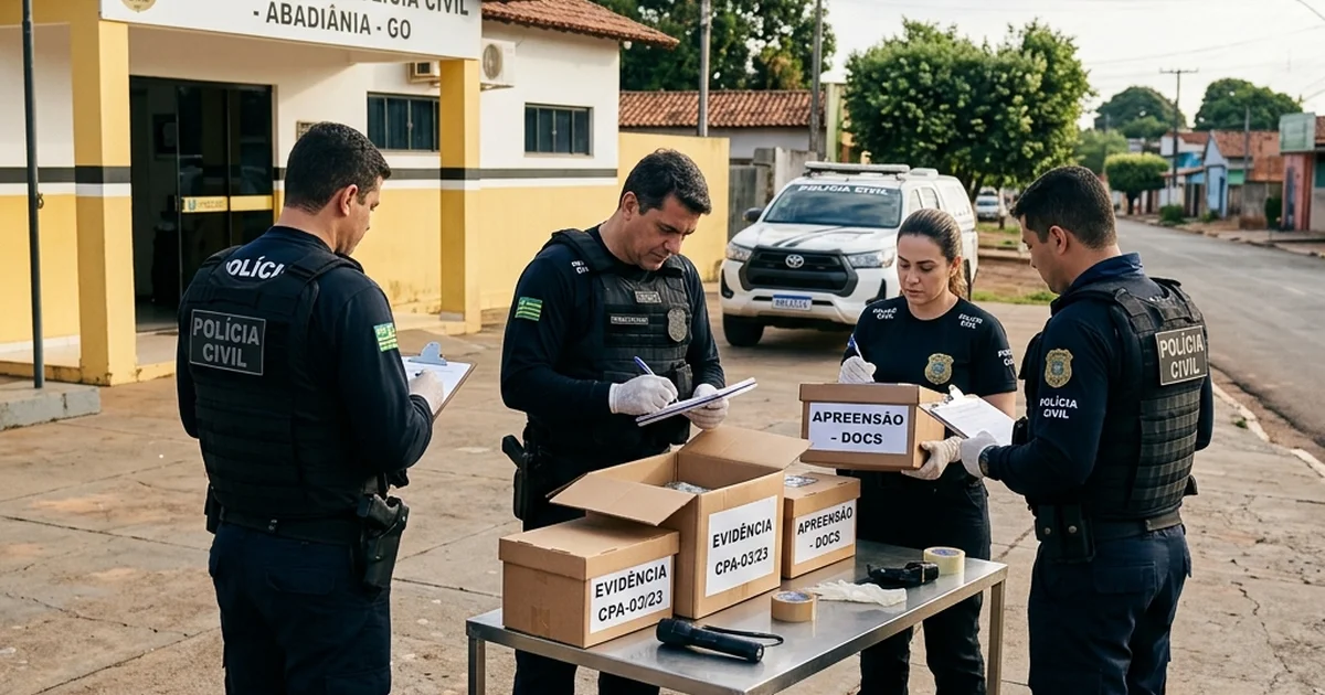 Conexão Goiás: Operação Gutenberg do GAECO Alvo de Mandados de Busca em Abadiânia
