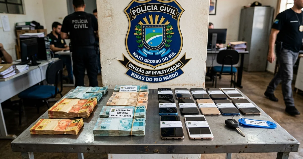 Operação Hércules da Polícia Civil desarticula facção criminosa e cumpre mandados em Ribas do Rio Pardo