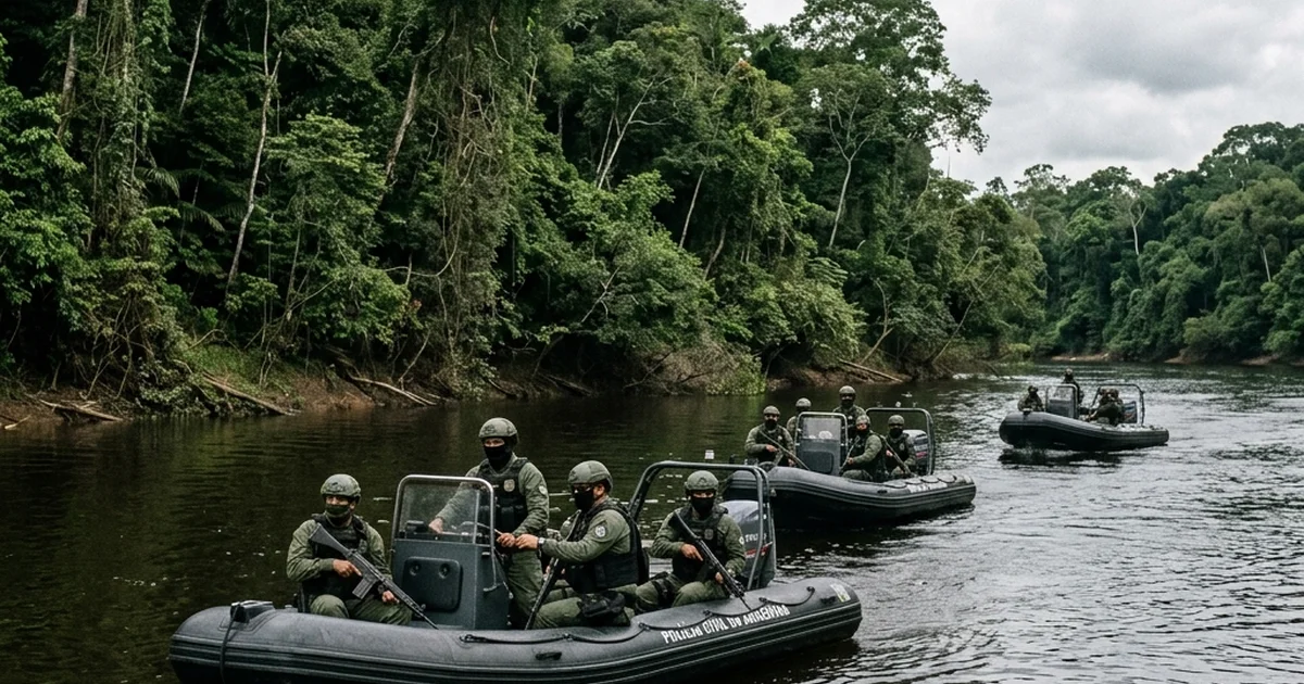 Segurança na Fronteira: Polícia do Amazonas Intensifica Operações Contra Facções no Alto Solimões