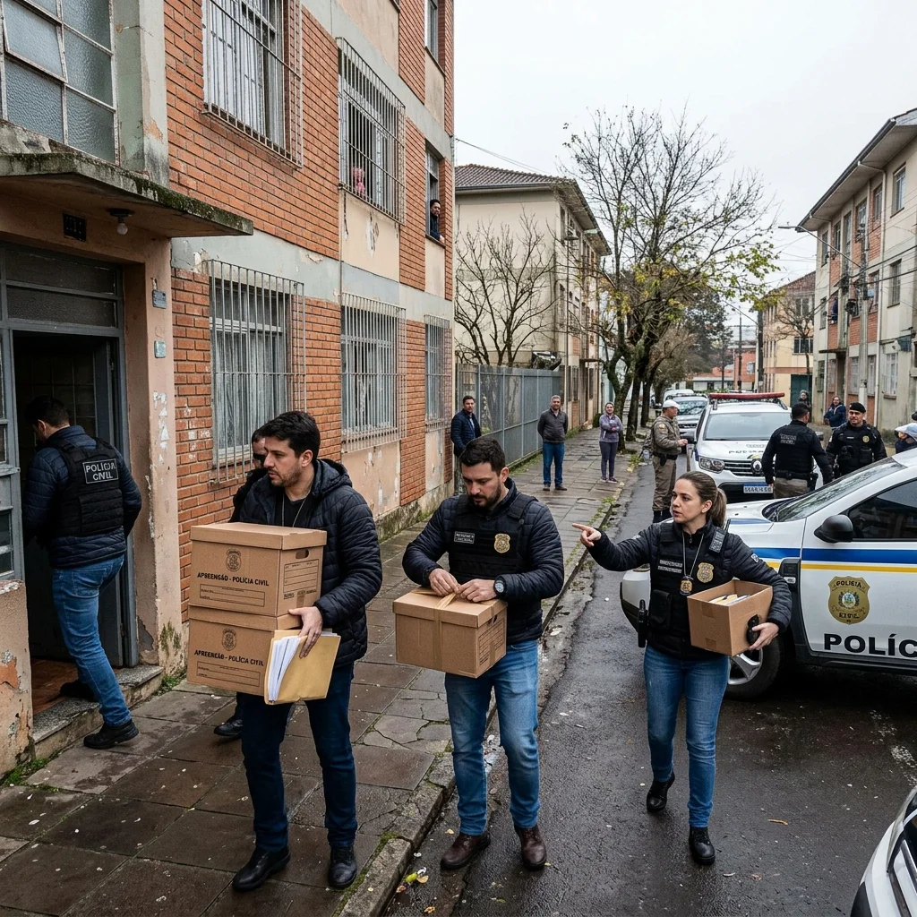 Agiotagem e Extorsão: Polícia Civil Desarticula Esquema de Empréstimos Ilegais Ligado a Apostas na Região Metropolitana de Porto Alegre