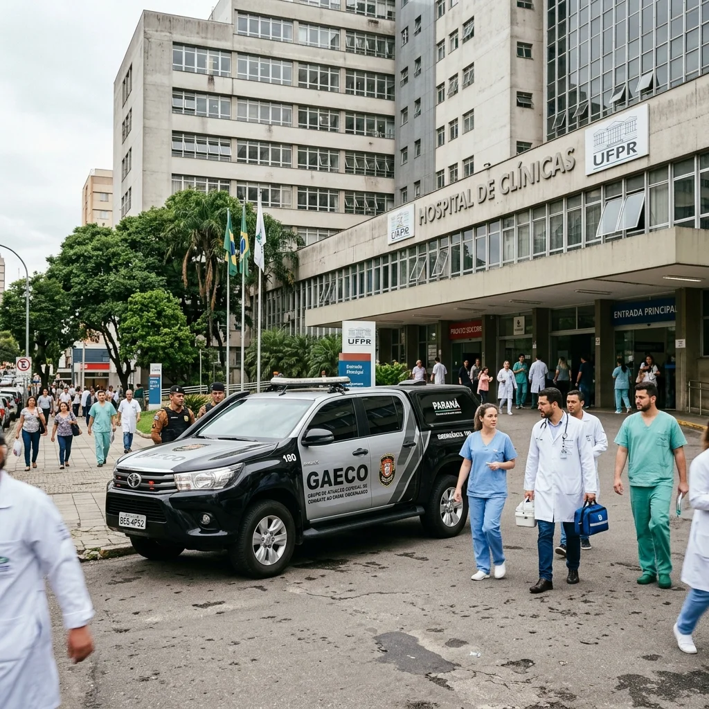Fiscalização Hospitalar: Operação Raio X Investiga Fraudes e Cartel na Saúde do Paraná