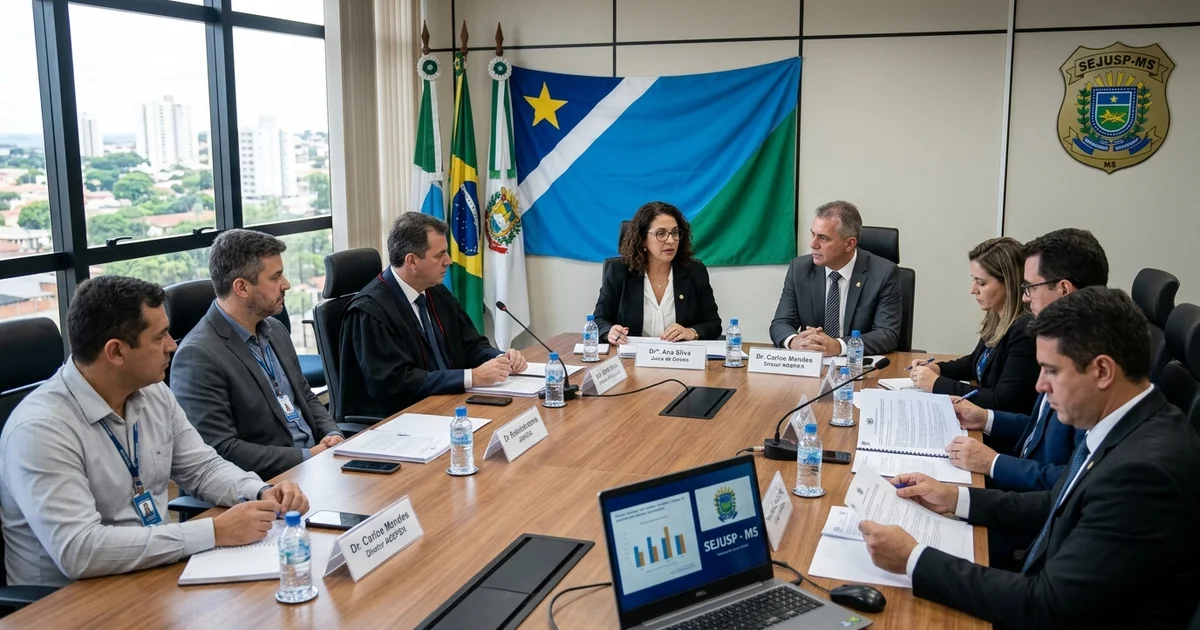 Comitê discute implementação do Plano Pena Justa para reformar a educação no sistema prisional do MS
